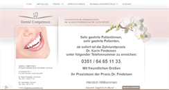 Desktop Screenshot of dentalcompetence.net